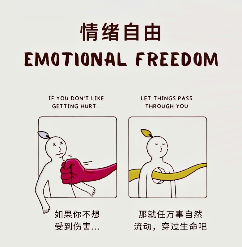 “世界上有两种长大的方式，一种是明白了，一种是忘记明白不了的，心中了无牵挂