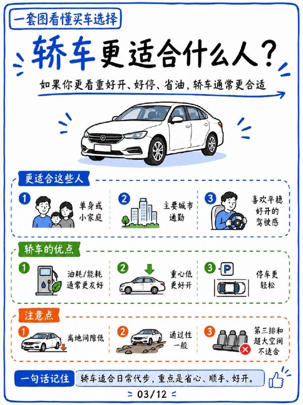轿车、SUV和MPV分别适合什么人?轿车、SUV和MPV分别适合什么人?