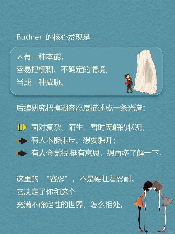 每天一个心理学知识｜模糊容忍度假设你身体不舒服，挂了两位专家号