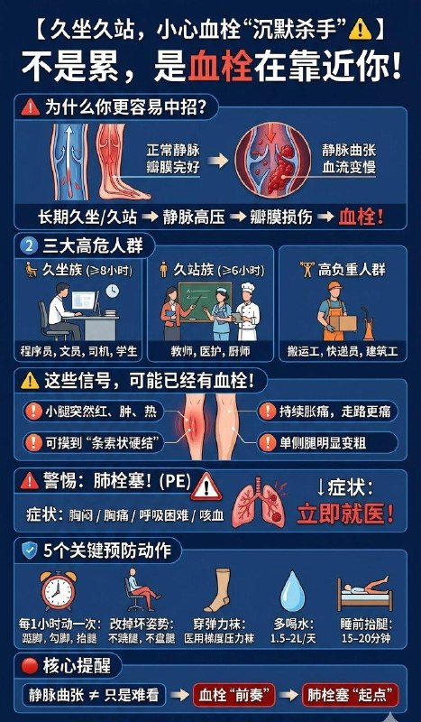 久坐久站是最温柔的“慢性自杀”