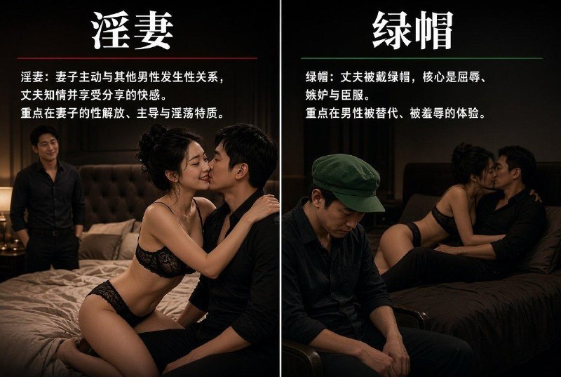 淫妻跟绿帽的区分淫妻跟绿帽的区分