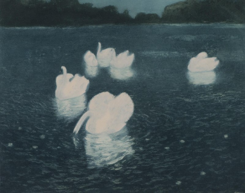 挪威画家弗里茨·陶洛（1847〜1906）的作品