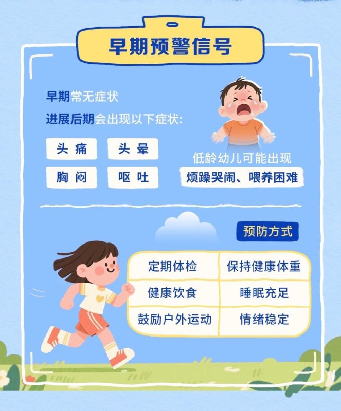 为什么儿童也会得高血压？ 近日，浙江大学宋培歌研究员团队在《柳叶刀-儿童青少年健康》发表的研究显示，2000年至2020年间，全球19岁以下儿童青少年高血压患病率近乎翻番，从3.2%升至6.2%