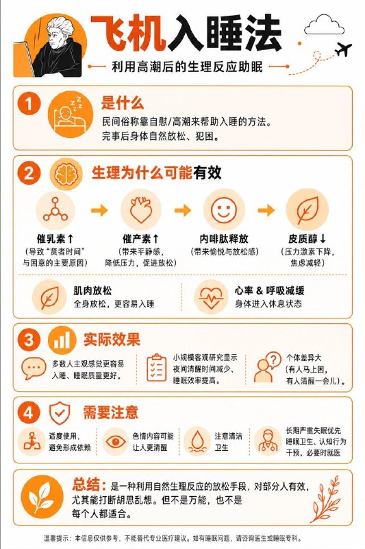 哎，睡不着，最后试一次飞机入睡法