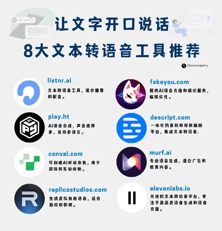 让文字开口说话：2025值得一试的8大文本转语音工具推荐
