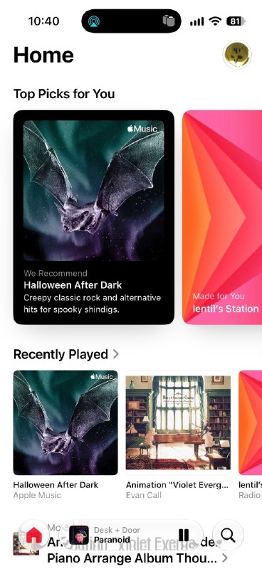 很多人觉得 Apple Music 的推荐算法没有 Spotify好，其实这是 Apple 故意的