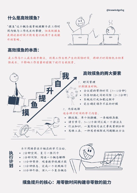 如何通过上班摸鱼提升自我？