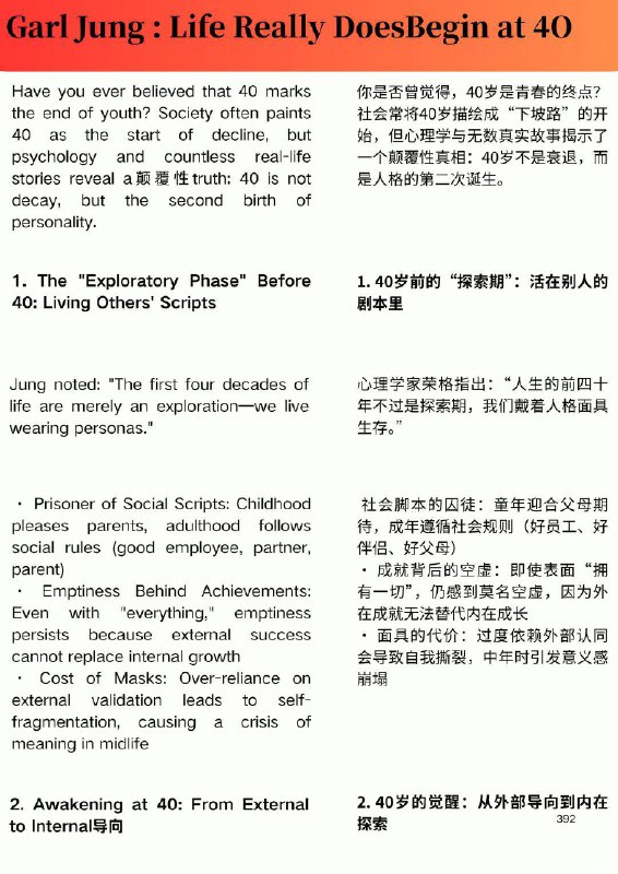 外刊精选 人生确实始于40岁外刊精选 人生确实始于40岁