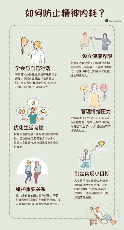 如何防止精神内耗？可尝试这6点建议哦