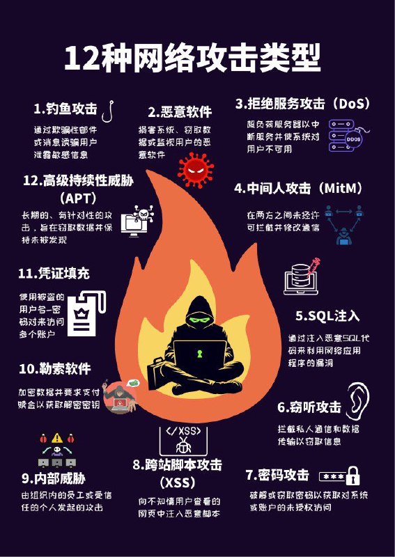 12种常见网络安全攻击